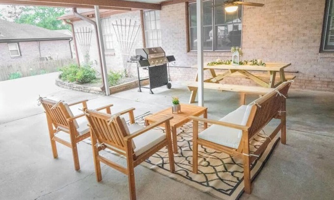 Columbus Haus | Spacious Game & Grill Retreat Near Ft. Benning & CSU