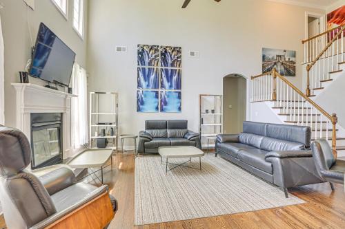 High Point Haus | Spacious High Point Family Home with Yard and Grill