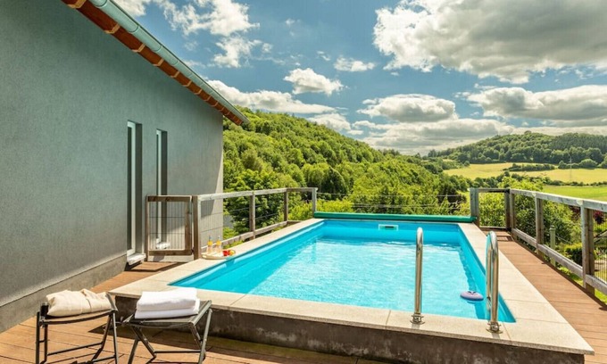 Hohenfels-Essingen Villa | Spacious Home Sauna, Hot Tub, Pool, Patio, BBQ