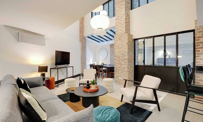 Montmartre Wohnung | Geräumiges Loft - 4BR/7P - Montmartre - Sacré-Coeur