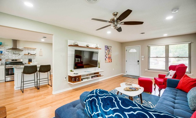 Shearer Hills - Ridgeview Haus | Spacious Yard: Pet-Friendly Home in San Antonio!