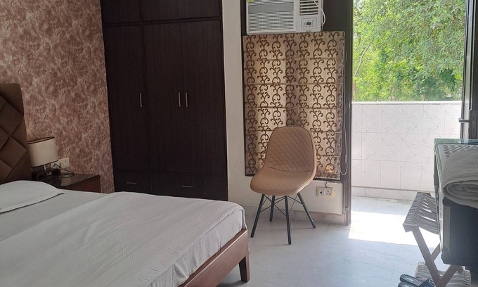 New Delhi Wohnung | Übernachten Sie im vornehmen Zentrum von Delhi in der Nähe des Stadtzentrums, familienfreundlich, privat.