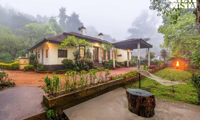 Kodaikanal Villa | StayVista at Serenity of Sunny Side with TV, Lawn, Lake View
