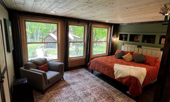 Elmira Haus | Step into Pure Michigan with hiking trails- 60 Acres by Boyne Mountain
