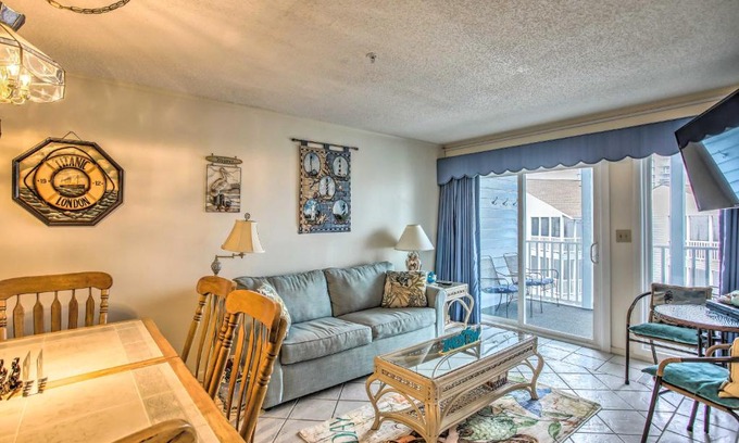 Myrtle Beach Wohnung | Steps to Shore and Pool Myrtle Beach Resort Getaway