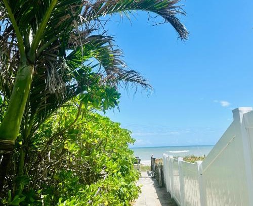 Indialantic By The Sea Haus | Steps to the Sand - Private Beach Access & BBQ Grill