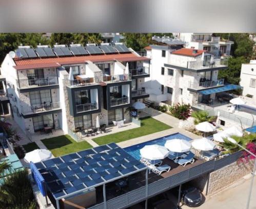 Kalkan Wohnung | Stone House Aparts 2 plus 1 mit zwei Balkone und Poolview Kalkan No 10