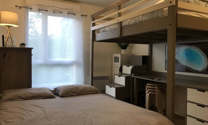 Montevrain Wohnung | Studio 22m2 RER Val d'Europe 150m away / Disney-Paris