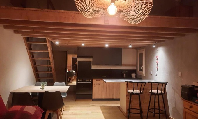 La Boissiere Wohnung | Studio 40 m 2 près St Guilhem le désert et rivière