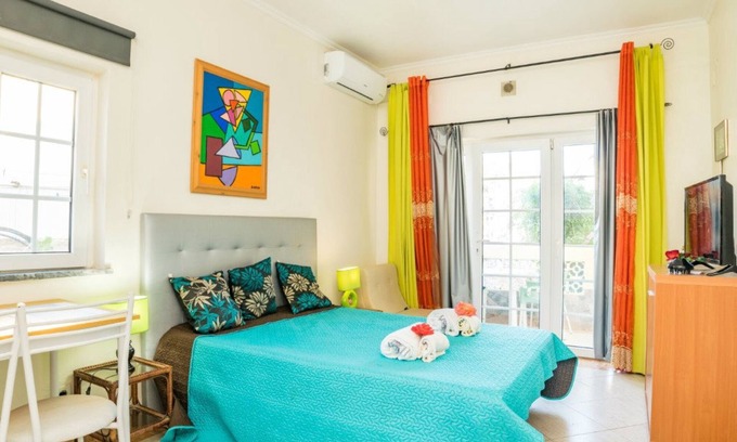 Albufeira Wohnung | Studio Anastacio" mit Pool, privater Terrasse und WLAN