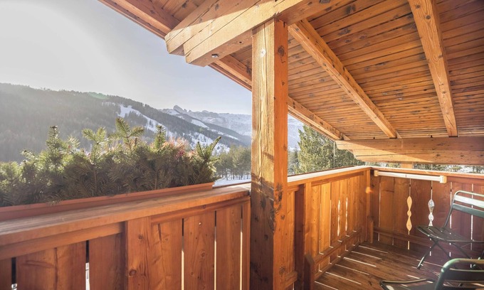 Armentarola Wohnung | Einzimmerapartment "Ciasa ai Pini 210" in der Nähe von Skiliften mit Bergblick & Sauna