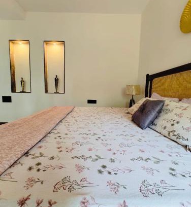 Vanelim Wohnung | Studio Apartment jungle view 2minutes drive to the beach