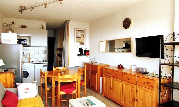 Font-Romeu-Odeillo-Via Wohnung | Studio Cabine Font Romeu Avec vue sur Montagne 5 Minutes Centre Ville