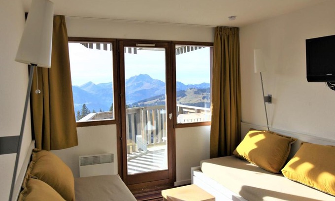 Avoriaz Wohnung | Studio cabine 4 pers, vue, wifi, casier à ski - Avoriaz - FR-1-314-168