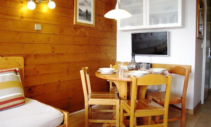Avoriaz Wohnung | Studio Cabine Rénové, Sud avec Balcon, Proche Commerces et Remontées Mécaniques à Morzine - FR-1-634-30