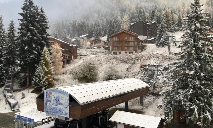 Valfrejus Wohnung | Studio centre station - vue magnifique - Valfréjus