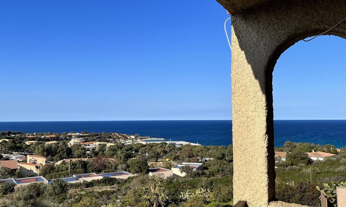 Marine de Saint Ambroggio Wohnung | Studio Climatisé vue mer a 900m de la Plage