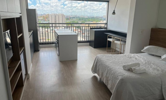 Bom Retiro Wohnung | Studio Completo Linda Vista Sp/allianz/sambódromo/pro Magno/brás/avenidapaulista