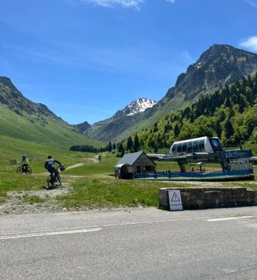 Bareges Wohnung | Studio cosy avec vue rivière et montagne
