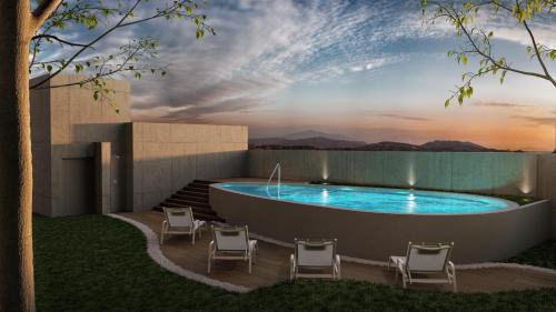 Mata Redonda Wohnung | Studio en piso 29 Secrt Sabana