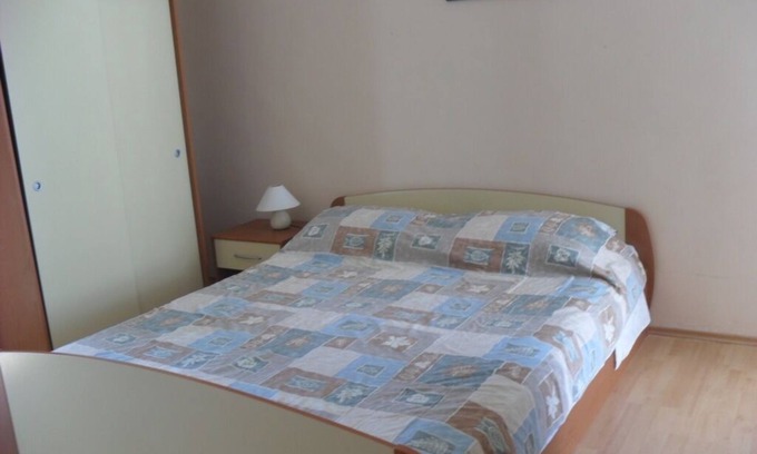 Ljubac Wohnung | Studio Appartement mit Balkon und Meerblick Ljubac, Zadar (AS-14593-a)