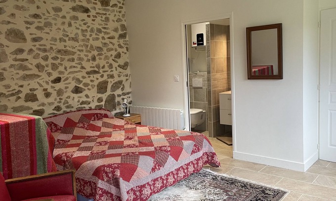 Voussac Wohnung | Studio Lumineux vue sur Jardin