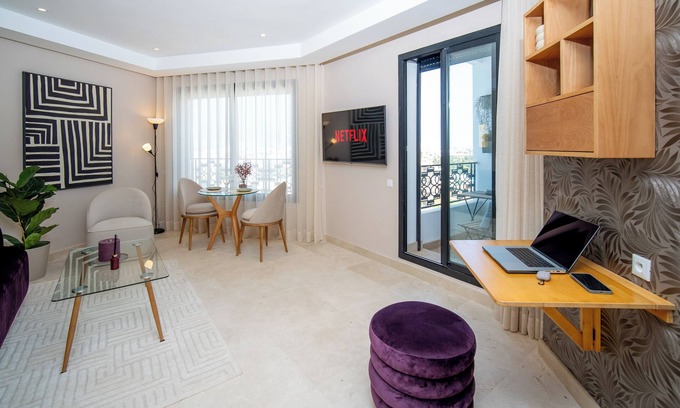 Gauthier Wohnung | Studio luxe au Coeur de Casablanca Qrt Gauthier