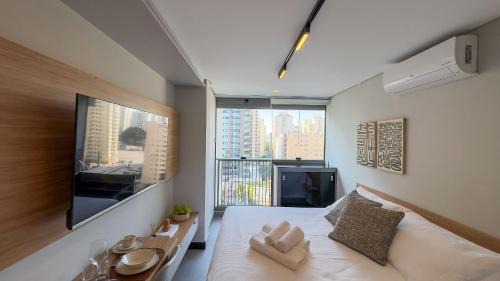 Zona Leste Wohnung | Studio Premium! Piscina, Lazer e Metrô a 3 Minutos