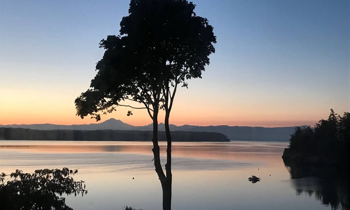 Lummi Island Wohnung | Studio Unit with Views of Hales Passage and Mt Baker