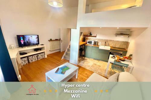 Muret Wohnung | " Studio Vasconia " Hyper Centre - Mezzanine -Wifi