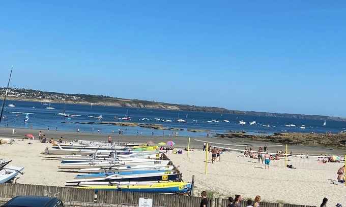 Saint-Mathieu Wohnung | Studio Vue Mer! les Pieds Dans L'eau