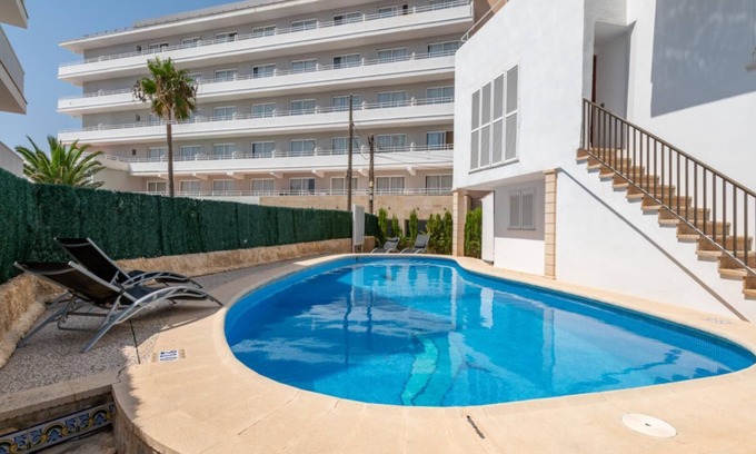 Portocolom Wohnung | Studio with Balcony and Sea View