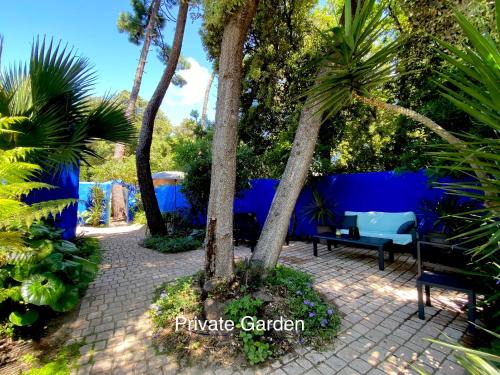 Domino Wohnung | Studio with beautiful private garden on the forest in Domino