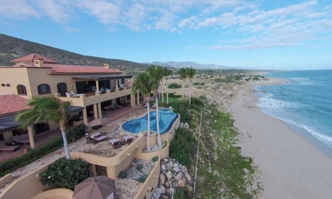 Pescadero Haus | Atemberaubende Hacienda am Strand mit eigenem Strand und Pool
