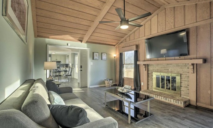 Greensboro Haus | Stunning Greensboro Home with Deck and Pond View!