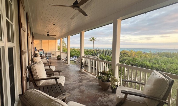 Governor's Harbour Villa | Atemberaubende neue Luxusvilla direkt am French Leave Beach