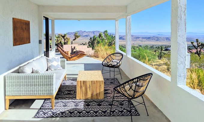 Joshua Tree Haus | Atemberaubende Aussicht: Rockwood Hill House