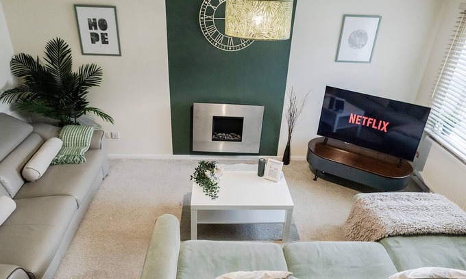 Edgbaston Haus | Wohnstätte-Gartenblick-Eigenes Badezimmer