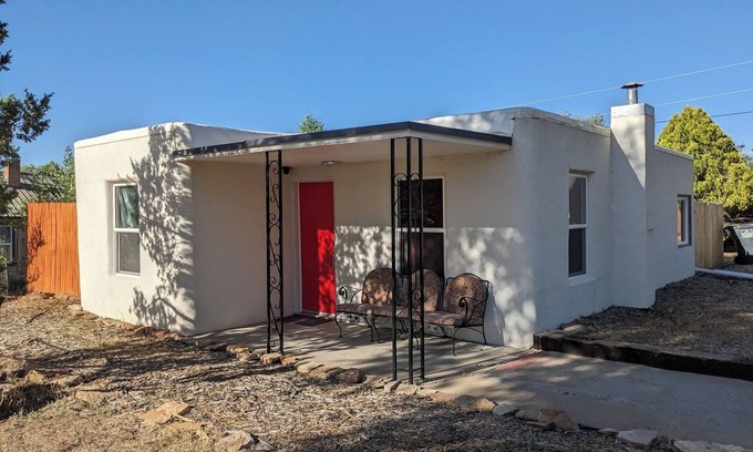Cortez Haus | Stylish Adobe house, private yard & parking in downtown Cortez