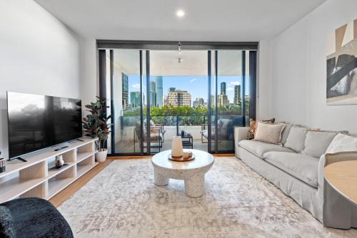 South Brisbane Wohnung | Stylish City View Apt and Best Location with Pool and Gym