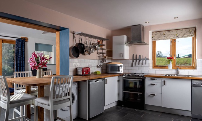 Brecon Hütte | Stilvolles Ferienhaus für 4 Personen in den Brecon Beacons