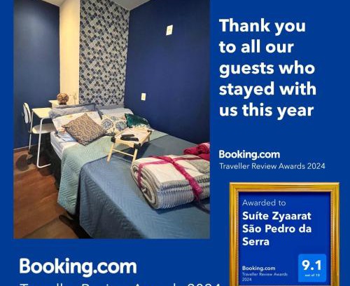 Sao Pedro da Serra Haus | Suíte Zyaarat - Conforto e Cultura em São Pedro da Serra