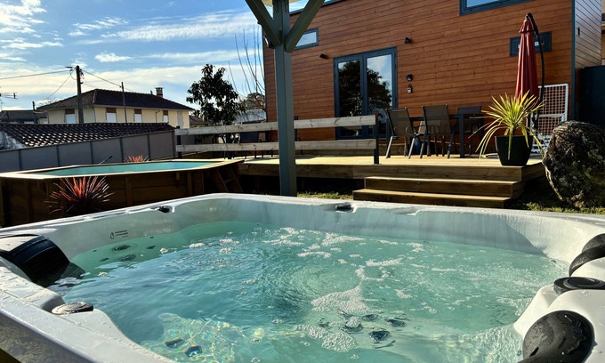 Amares Skihütte | Sublime Tiny House Luxe Avec Piscine Privée Près de Braga
