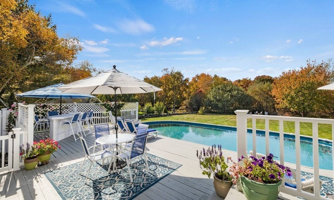 Narragansett Haus | Summer fun starts here! Pool, fabulous outdoor deck/yard, 5 bed, 3 bath&more!