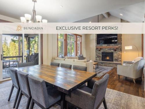 Cle Elum Haus | Suncadia 5 Bed Home Pool Table Golf View
