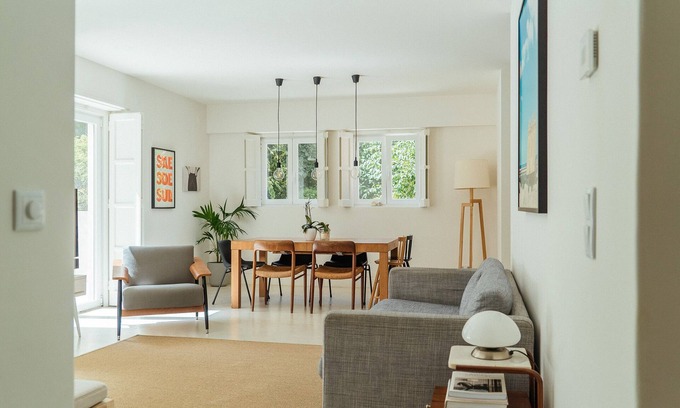 Campo Pequeno Wohnung | sonnige wohnung mit garten in ruhiger lage