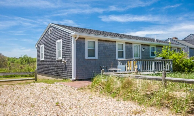 Sagamore Beach Haus | Renovated 2 bedroom left side of a duplex home with beach across the street