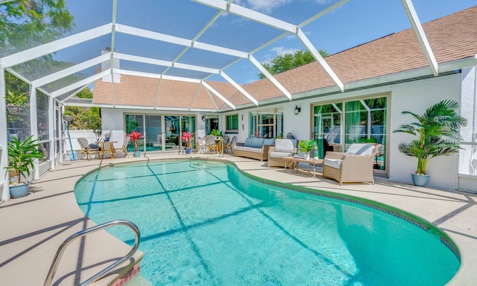 Port Orange Haus | "Sunrise Chateau" - Renovated, Luxury Pool Home - 3BR/2BA