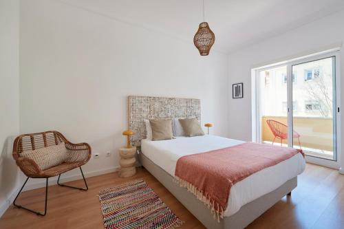 Campo Grande Wohnung | Sunset Balcony Apartment, By TimeCooler