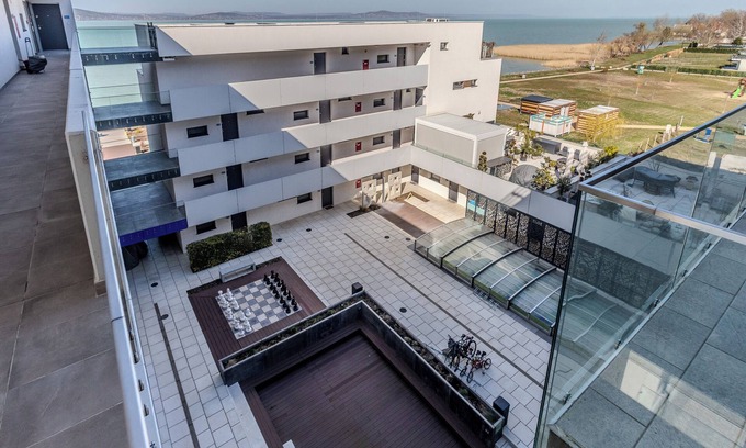 Fonyodliget Wohnung | Sunset Resort 409 With Pool, Fonyód, Hungary